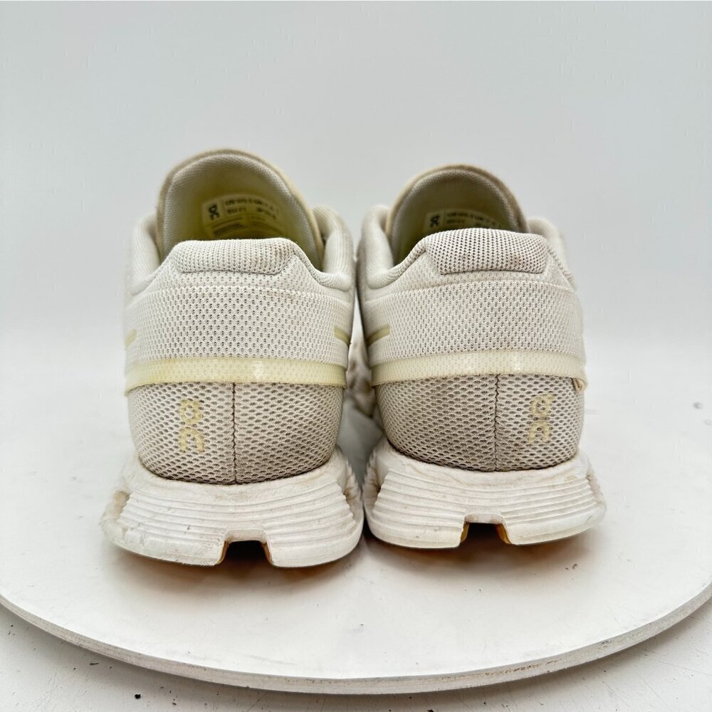 On Cloud 5 Swiss Engineering Women Size 9.5 88-98532 Undyed White Running Shoes - Picture 5 of 11